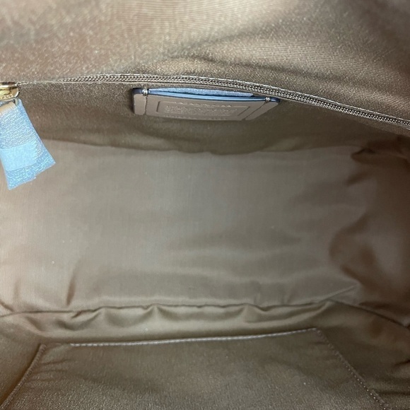 COACH Jules Hobo Bag in Signature Canvas Snake Embossed Leather Bag - Picture 8 of 16